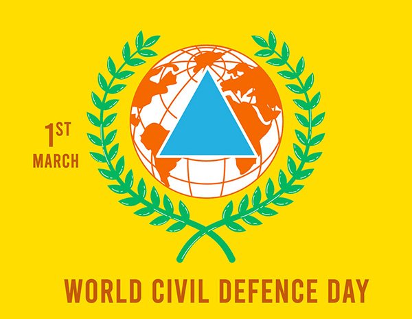 1st March 2024 World Civil Defense Day HD Photos